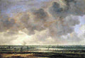 van goyen View of the Haarlemmermeer Art A4 Photo Print