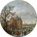 van goyen Winter Art A4 Photo Print