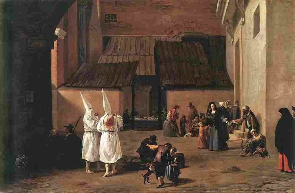van laer the flagellants Art A4 Photo Print