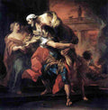 van loo Aeneas Carrying Anchises Art A4 Photo Print