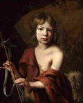 van oost Saint John the Baptist as a Boy Art A4 Photo Print