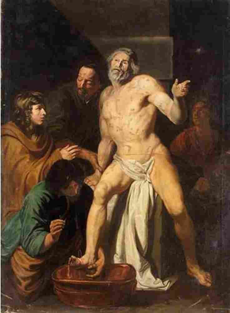van oost Seneca s Death Art A4 Photo Print