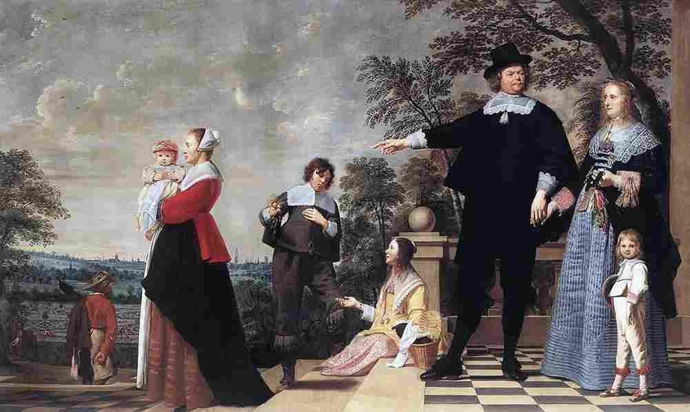van oost bruges family Art A4 Photo Print