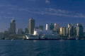 vancouver skyline waterfront 2 1980s 1990s A4 Photo Print