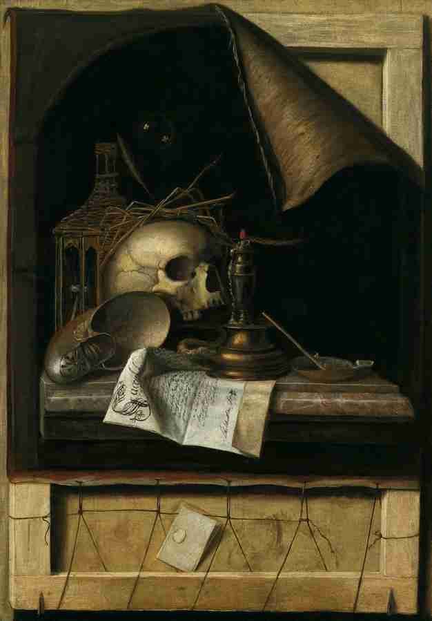 vanitas 15 Art A4 Photo Print