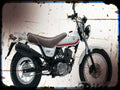 vanvan 125 A4 Photo Print Motorbike Vintage Aged