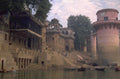 varanasi ganges sunrise 1980s 1990s A4 Photo Print