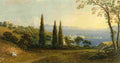 varley john the straits of gibraltar Art A4 Photo Print