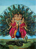 varm Murugan Art A4 Photo Print