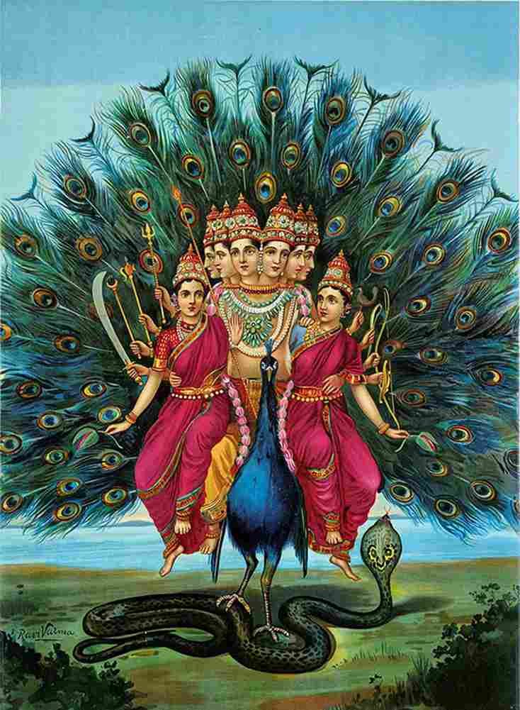 varm Murugan Art A4 Photo Print