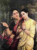 varm Simhika and Sairandri Art A4 Photo Print