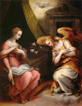 vasari annunciation Art A4 Photo Print