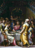 vasari marriage at cana Art A4 Photo Print