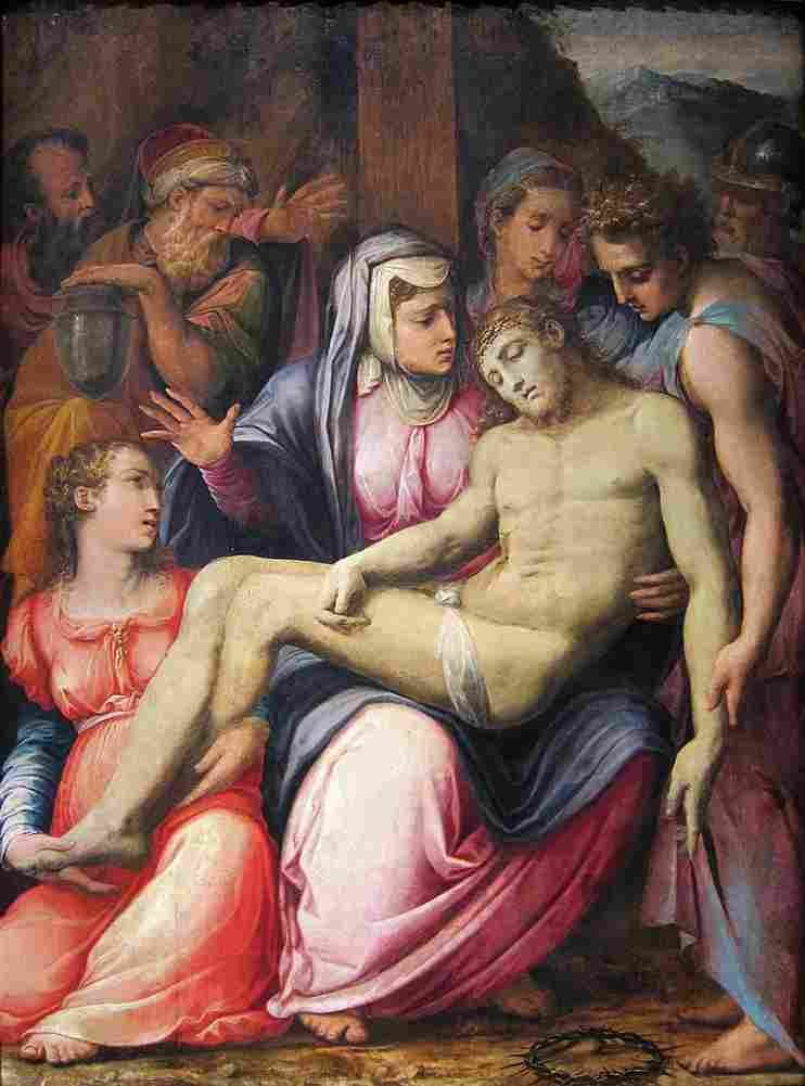 vasari pieta Art A4 Photo Print