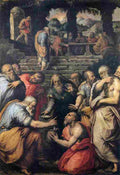 vasari the prophet elisha Art A4 Photo Print