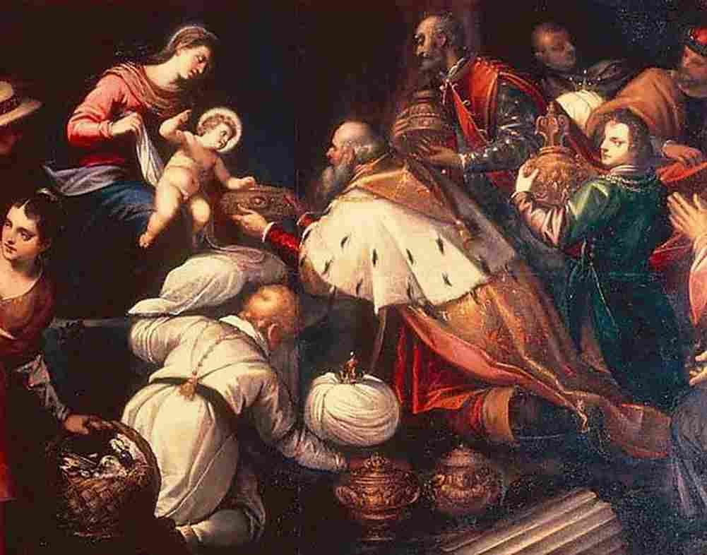 vass Adoration of the Magi Art A4 Photo Print