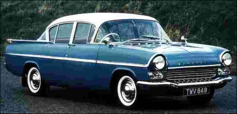 vauxhall 1957 Velox Cresta PA 57 x A4 Photo Print