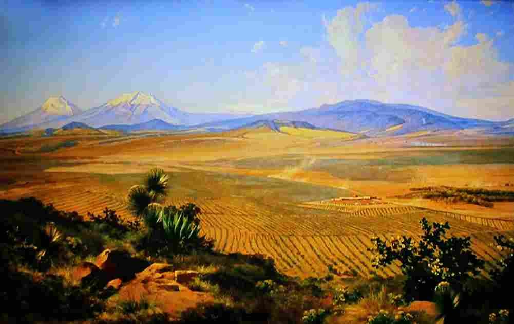 velasco valley fields Art A4 Photo Print