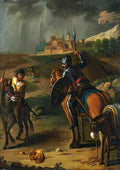 velazquez zacarias don quixote finds the basin A4 Photo Print