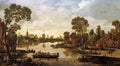 velde esaias ferry boat Art A4 Photo Print