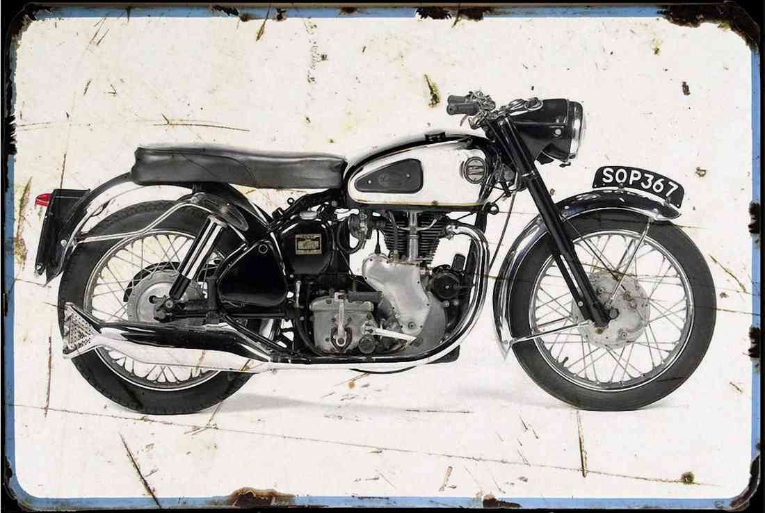 velocette viper 01 aged 2021 A4 Photo Print