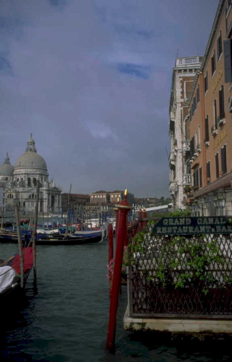 venice canal scene 1980s 1990s A4 Photo Print