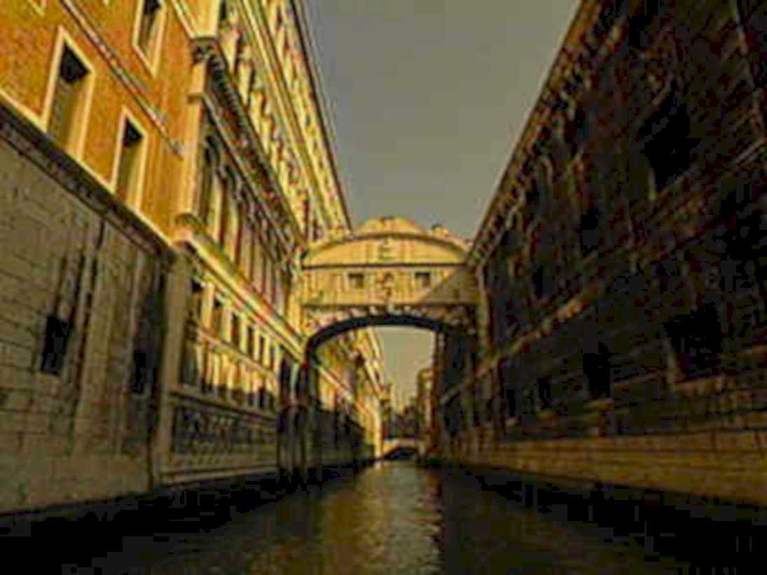 venice rialto bridge 11980s 1990s A4 Photo Print
