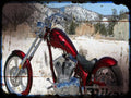 venom chopper 111 efi A4 Photo Print Motorbike Vintage Aged
