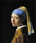 ver girl with a pearl earring Art A4 Photo Print