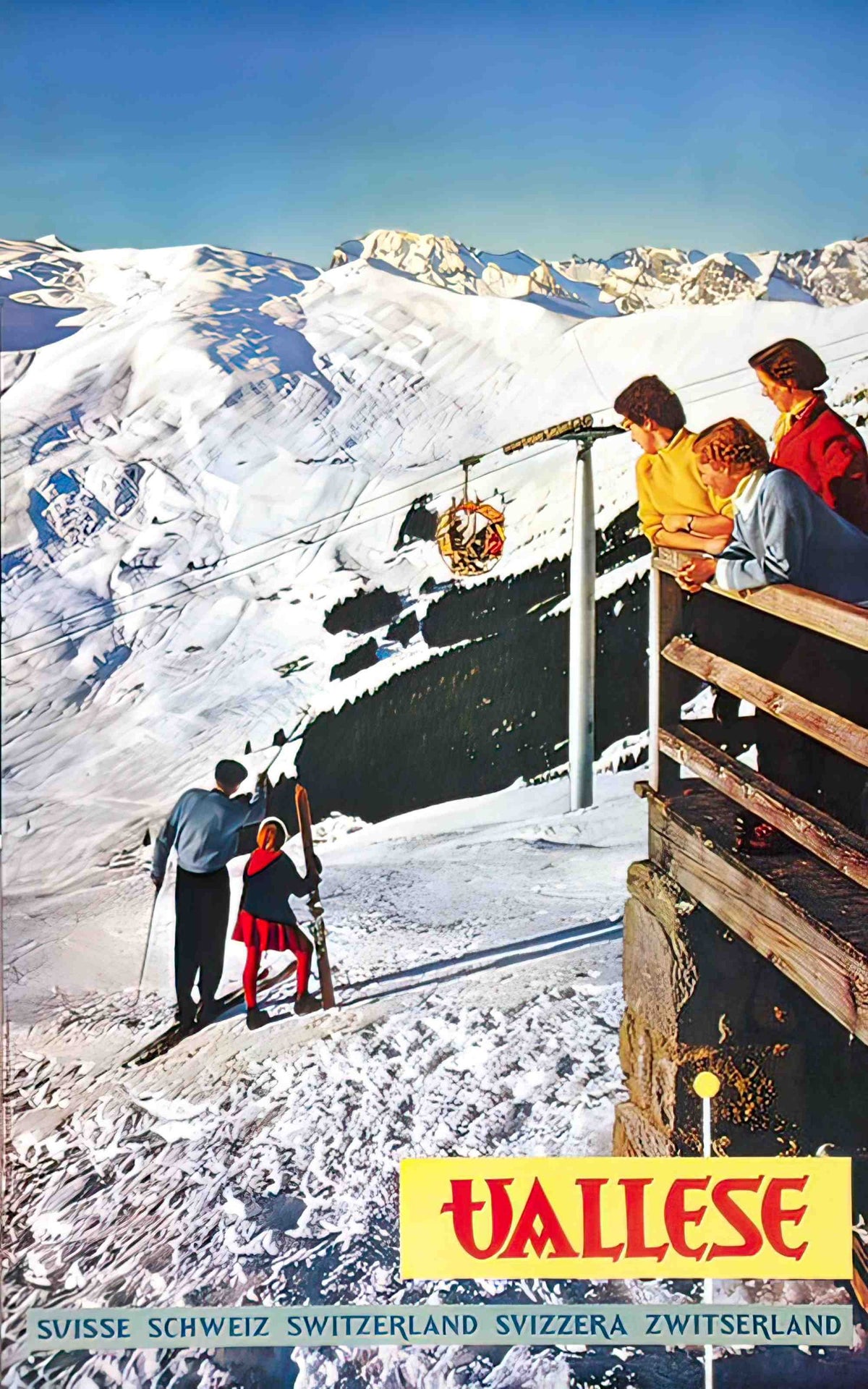 verbier 2 Advert A4 Photo Print