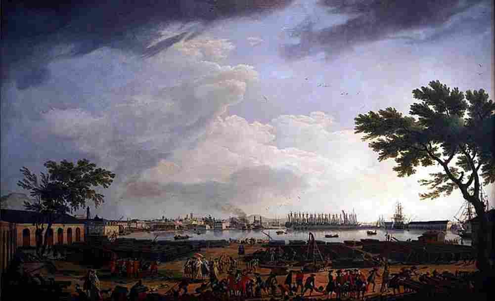 vern French Harbour 2 Art A4 Photo Print