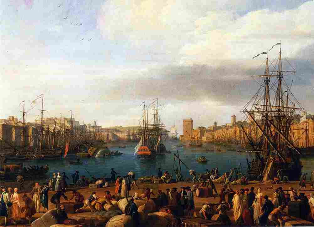 vern Marseille Port Art A4 Photo Print
