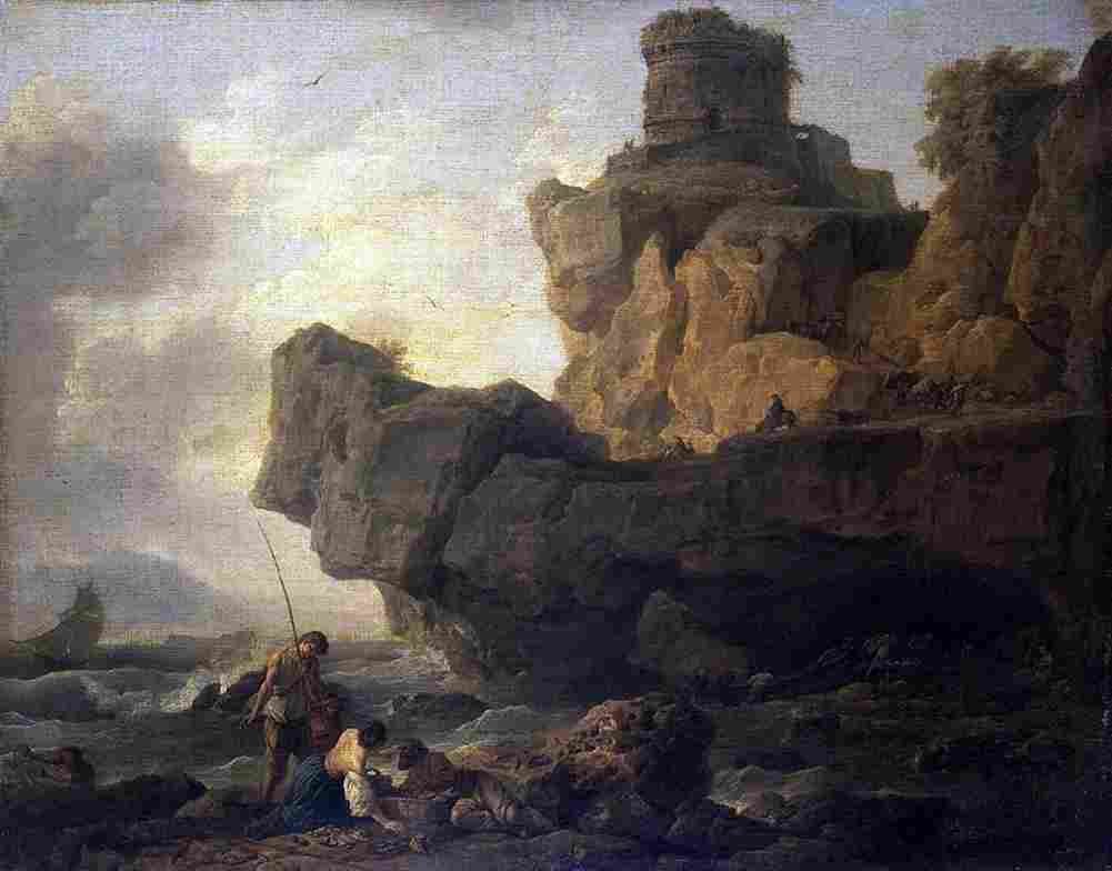 vern Rocks on a Seashore Art A4 Photo Print