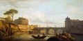 vern The Bridge and the Castel SantAngelo in Rome Art A4 Photo Print