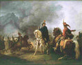 vernet carle a general with his aide de camp Art A4 Photo Print