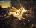 vernet horace mazeppa and the wolves Art A4 Photo Print