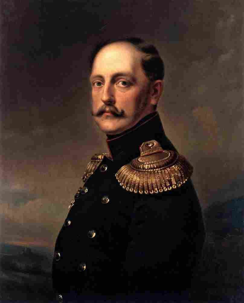 vernet horace portrait of nicholas i Art A4 Photo Print