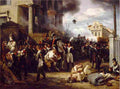 vernet horace the gate at clichy Art A4 Photo Print