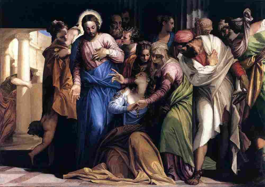 veronese conversion of mary magdalene Art A4 Photo Print