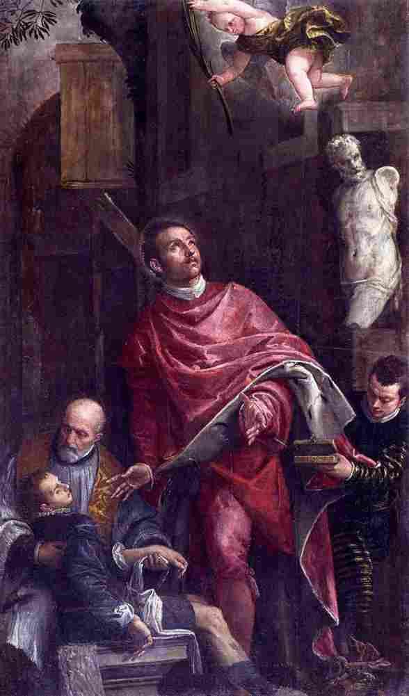 veronese conversion of saint pantaleon Art A4 Photo Print
