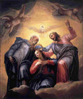 veronese coronation of the virgin Art A4 Photo Print