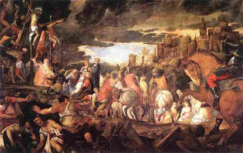 veronese crucifixion Art A4 Photo Print