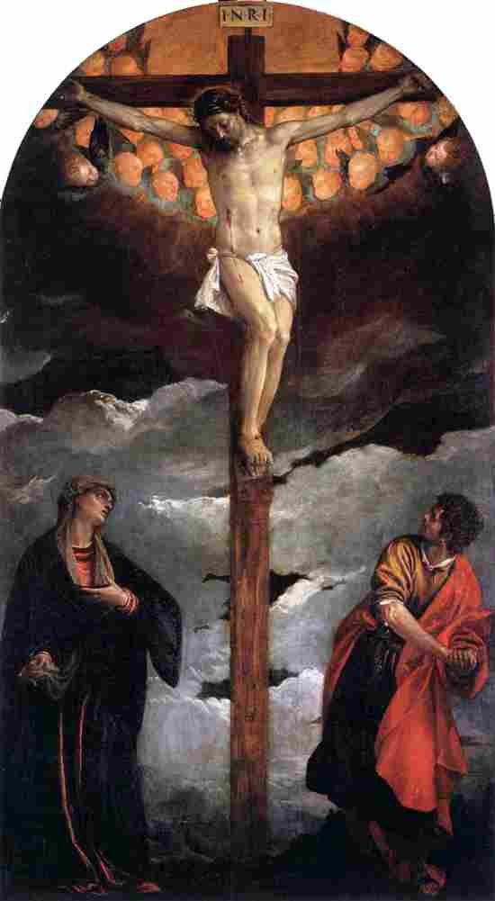 veronese crucifixion three Art A4 Photo Print
