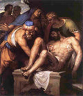 veronese deposition of christ Art A4 Photo Print