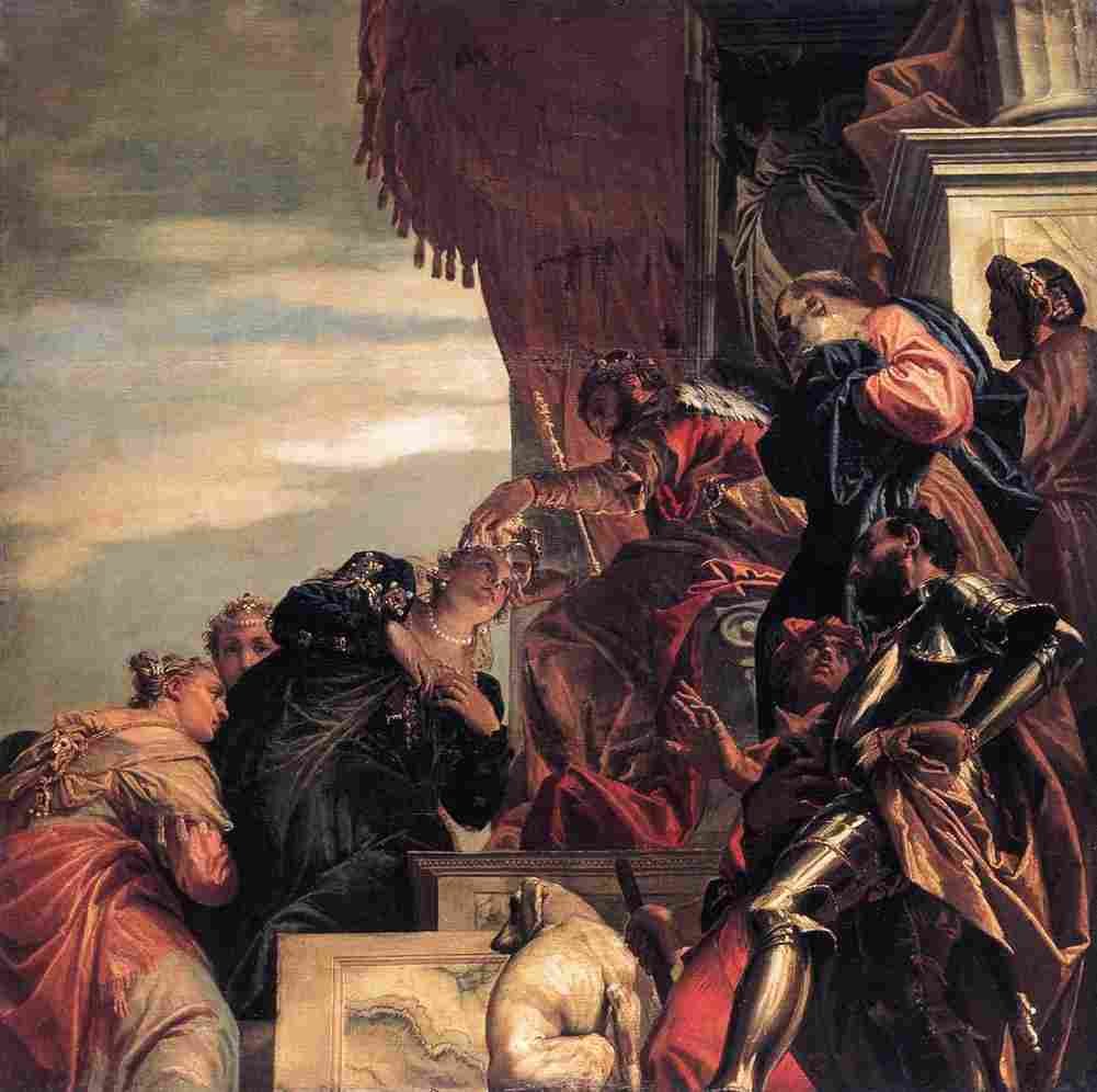 veronese esther crowned by ahasuerus Art A4 Photo Print