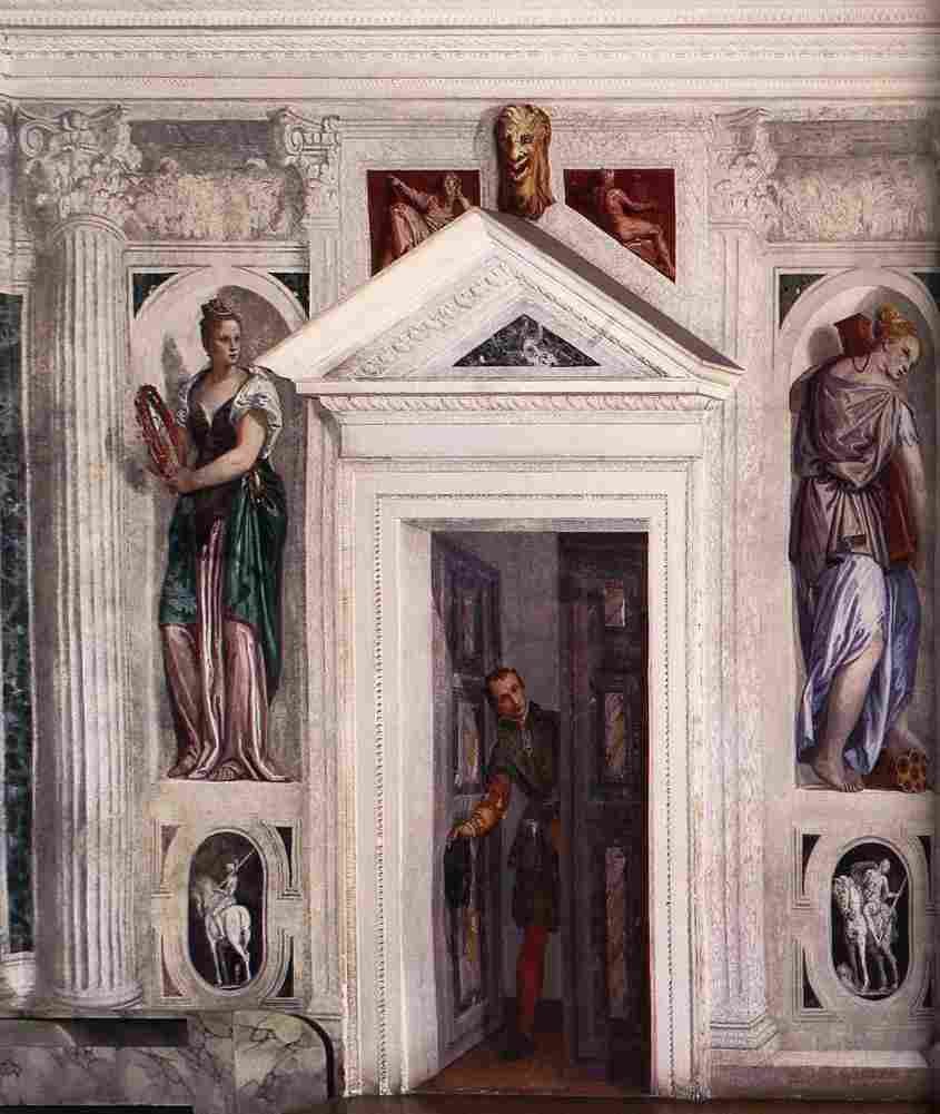 veronese illusory door Art A4 Photo Print