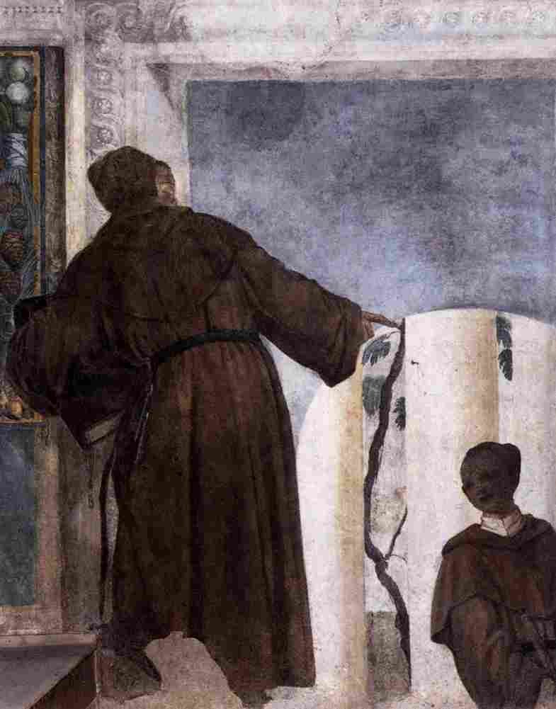 veronese monk with a black boy Art A4 Photo Print