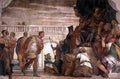 veronese saint sebastian reproving diocletian Art A4 Photo Print