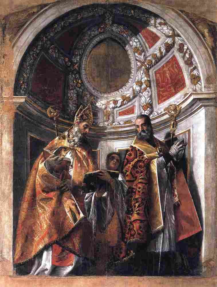 veronese saints geminianus and severus Art A4 Photo Print
