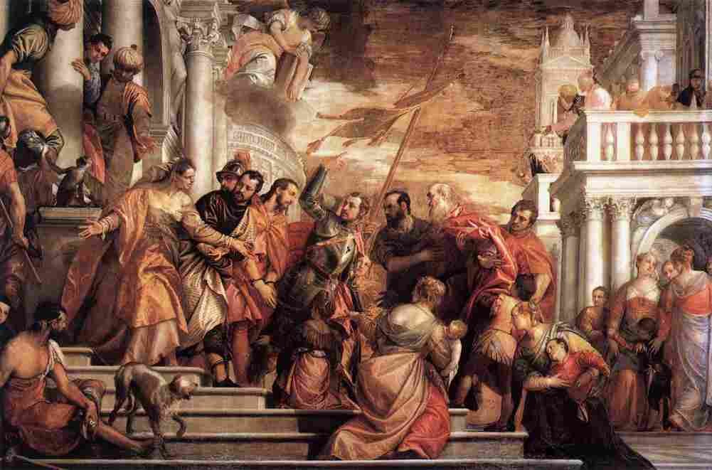 veronese saints mark and marcellinus being led to martyrdom Art A4 Photo Print
